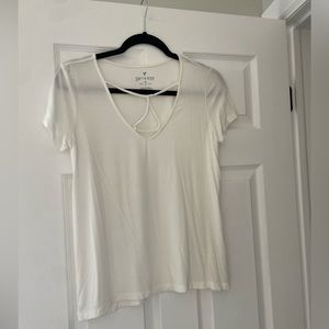 American Eagle Soft & Sexy White Tee. Never worn.